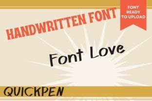 quickpen font generator.